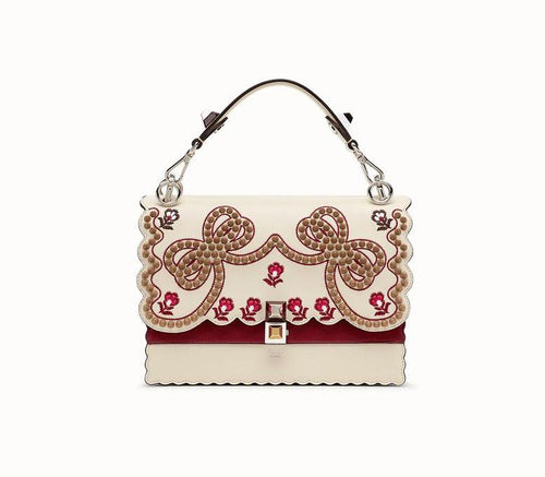Multicolor leather bag