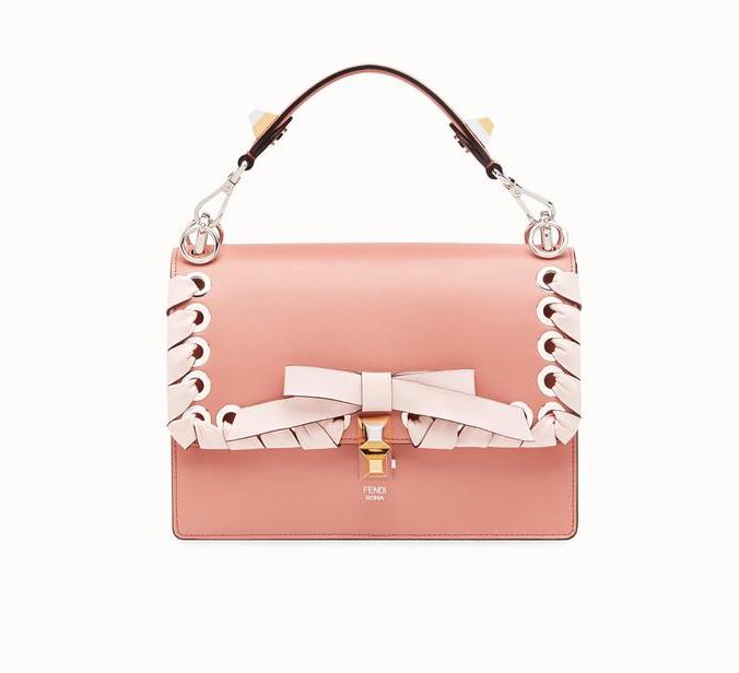 Pink shoulder bag