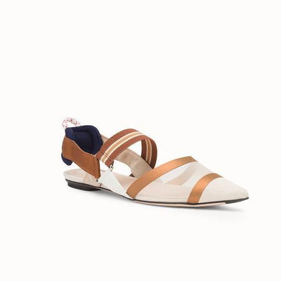 Multicolor slingbacks