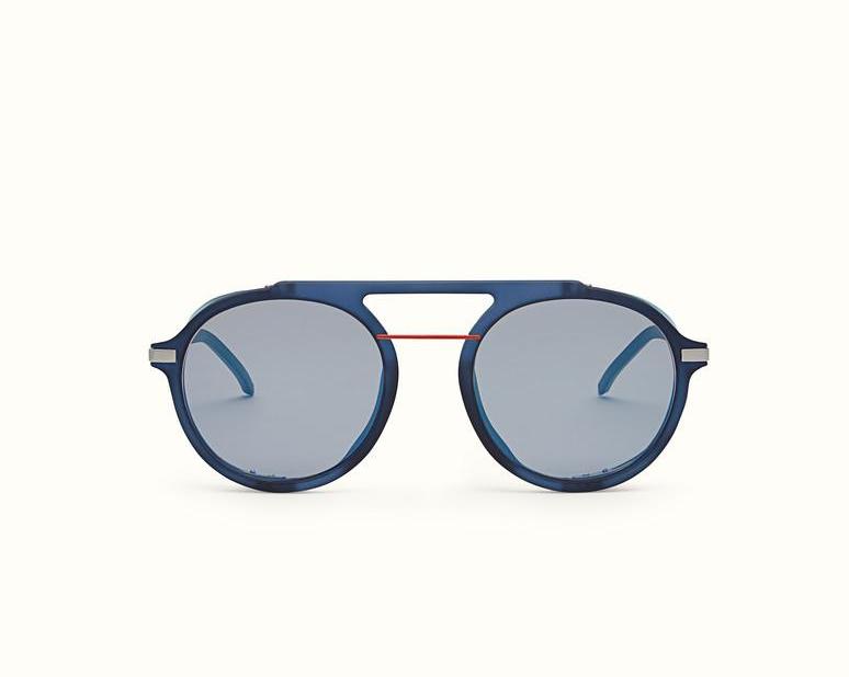 Blue men glasses