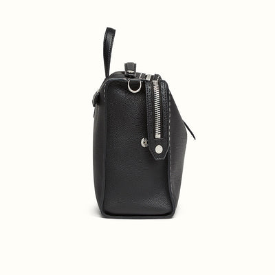 Black shoulder bag