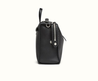 Black shoulder bag